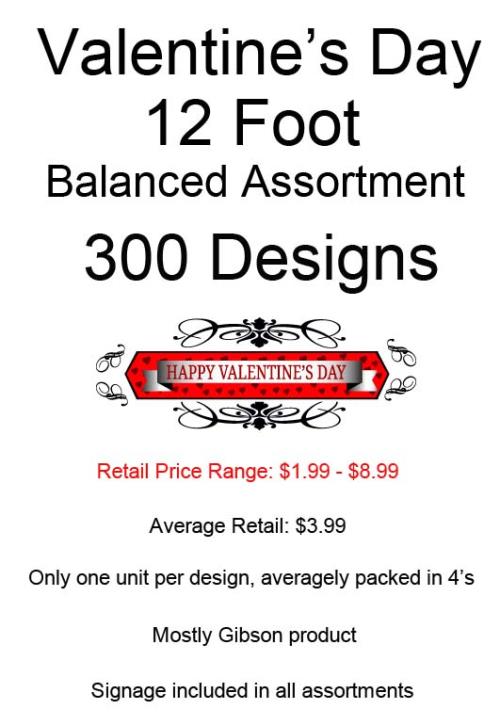 12 Foot Balanced Assortment