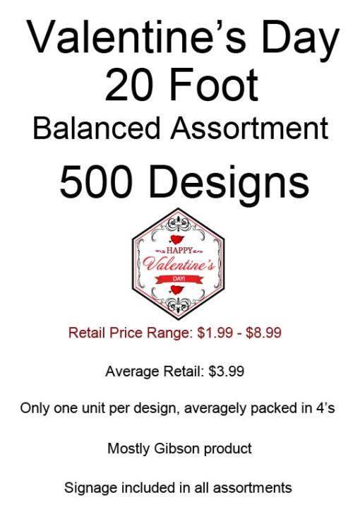 20 Foot Balanced Assortment