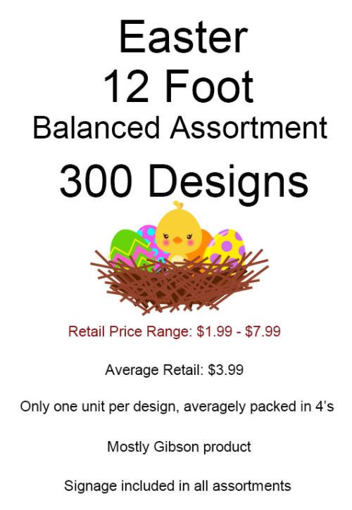 12 Foot Easter Assortment