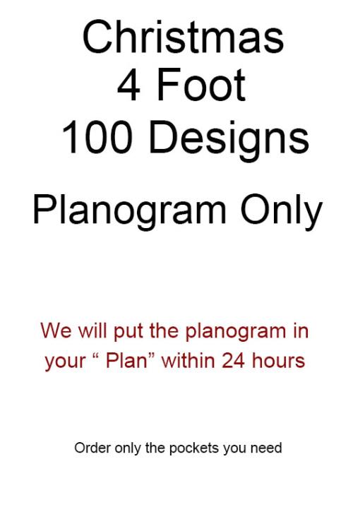 4 Foot Planogram No Product