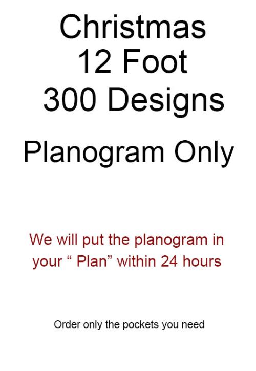 12 Foot Planogram No Product
