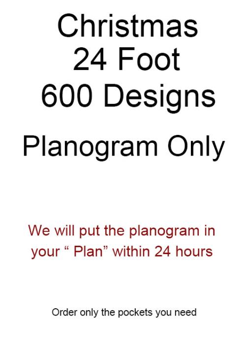 24 Foot Planogram No Product