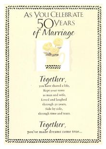 Anniversary Gold 50th