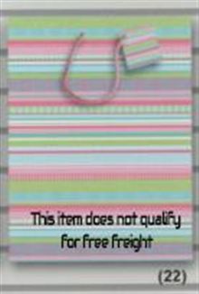 Pastel Stripe Bag Med