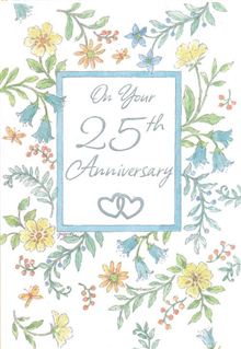 Anniversary Silver 25th