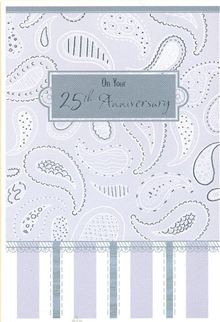 Anniversary Silver 25th