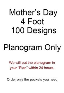 4 Foot Planogram No Product