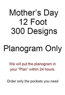 12 Foot Planogram No Product