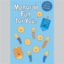 HANUKKAH CANDLES W  STICKERS