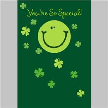 SHAMROCK W SMILEY FACE