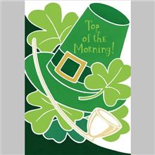 CLOVERS HAT AND PIPE