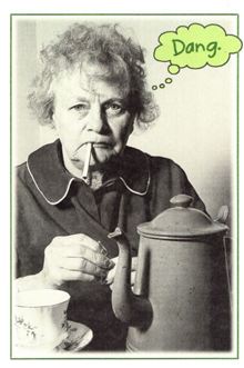 PHOTO OF WOMAN WITH CIGARETTE