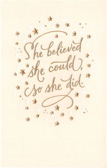 LETTERING AND SPARKLING STARS