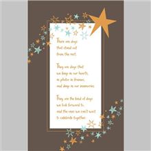 SHOOTING STAR WITH COPY BLOCK