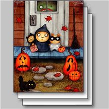 TRICK OR TREAT PORCH CELLO