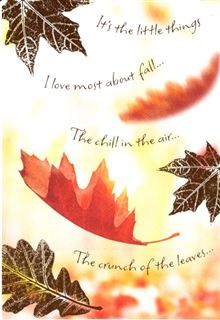 FALLING LEAVES