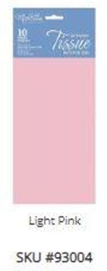 Lt Pink Tissue 10 Sheet