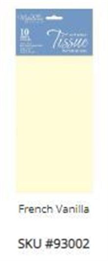 Tissue French Vanilla 10 sheet