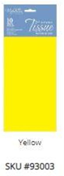Tissue Yellow 10 sheet