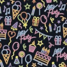 Scrw 15 Foil Happy Birthday Copy Neon