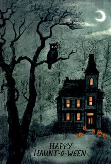SPOOKY FOREST HOUSE