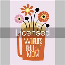 Flowers Vase Bestest Mom