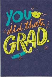 Grad Lettering