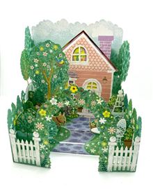 HOUSE WITH GARDEN SHADOWBOX