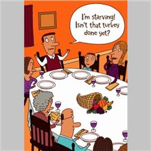 FAMILY AT DINNER TABLE