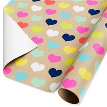 20 Sq. ft. Baby Shower Kraft Wrapping Paper