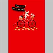 LITTLE DOG ON BIG BIKE