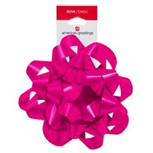 4.25 in. Pink Confetti Poly Gift Bow