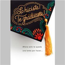 Photo Grad Cap w Pattern