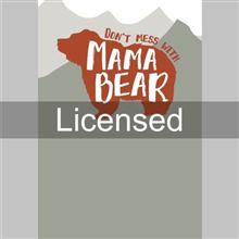 RED BEAR GREY MOUNTAIN BKGD