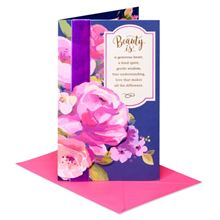 BOLD FLORAL WITH RIBBON