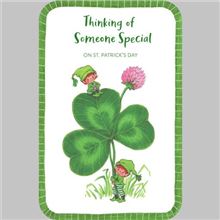 Clover w Two Leprechauns