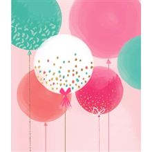 SBG ED FEM S BALLOONS ON PINK