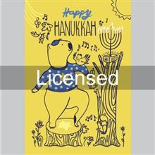 Bear in Sweater w Singing Bird