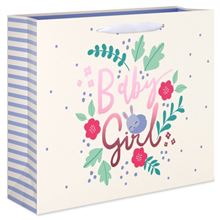 Baby Large Horizontal Gift Bag Baby Girl