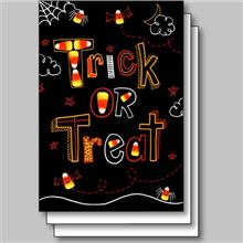 TRICK OR TREAT LETTERING