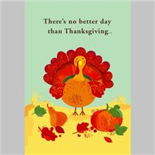 TURKEY W PUMPKINS