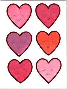 HEARTS W FACES