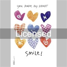 HEARTS WITH PATTERNS