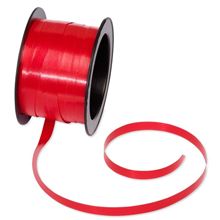Red Curling Poly Ribbon