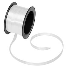 White Curling Poly Ribbon
