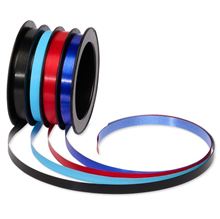 Curling Poly Ribbon Blue, Red, Aqua, Black