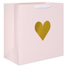 Jumbo Square Pink Gift Bag