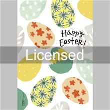 EASTER EGGS AND CHICK