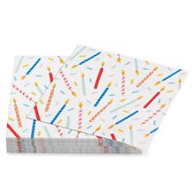 20-Count Beverage Napkins, Birthday Candles