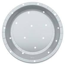 10-Count SILVER SOLID 7RND PLATE